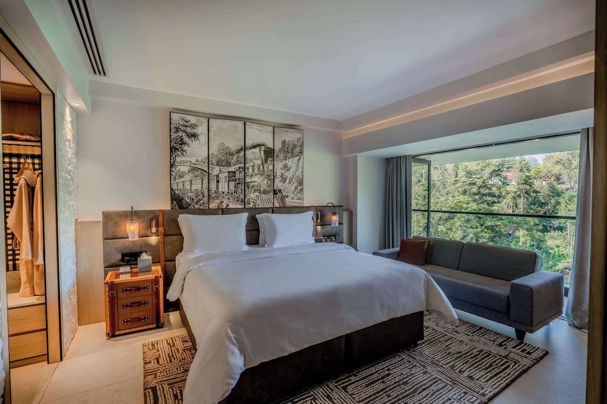 Suite Deluxe, 1 cama King size | 1 habitación, sábanas de algodón egipcio y ropa de cama de alta calidad