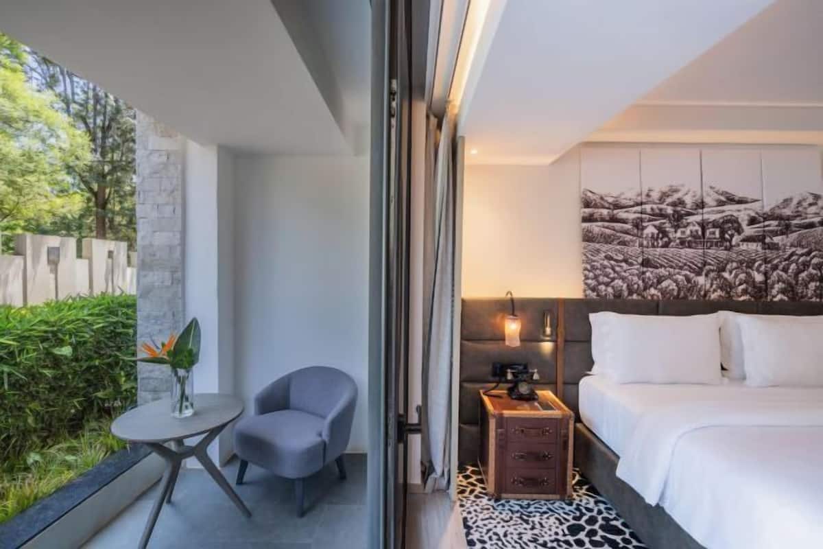 1 Schlafzimmer, Bettwäsche aus ägyptischer Baumwolle