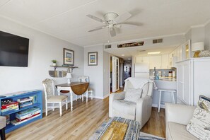 Televisión y reproductor de DVD 