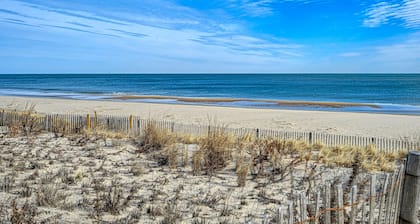 Bethany Beach home with ocean view, balconies, fast WiFi, elevator, & W/D