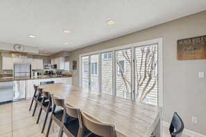 Dining - Bethany Beach home with ocean view, balconies, fast WiFi, elevator, & W/D (Bethany Beach)