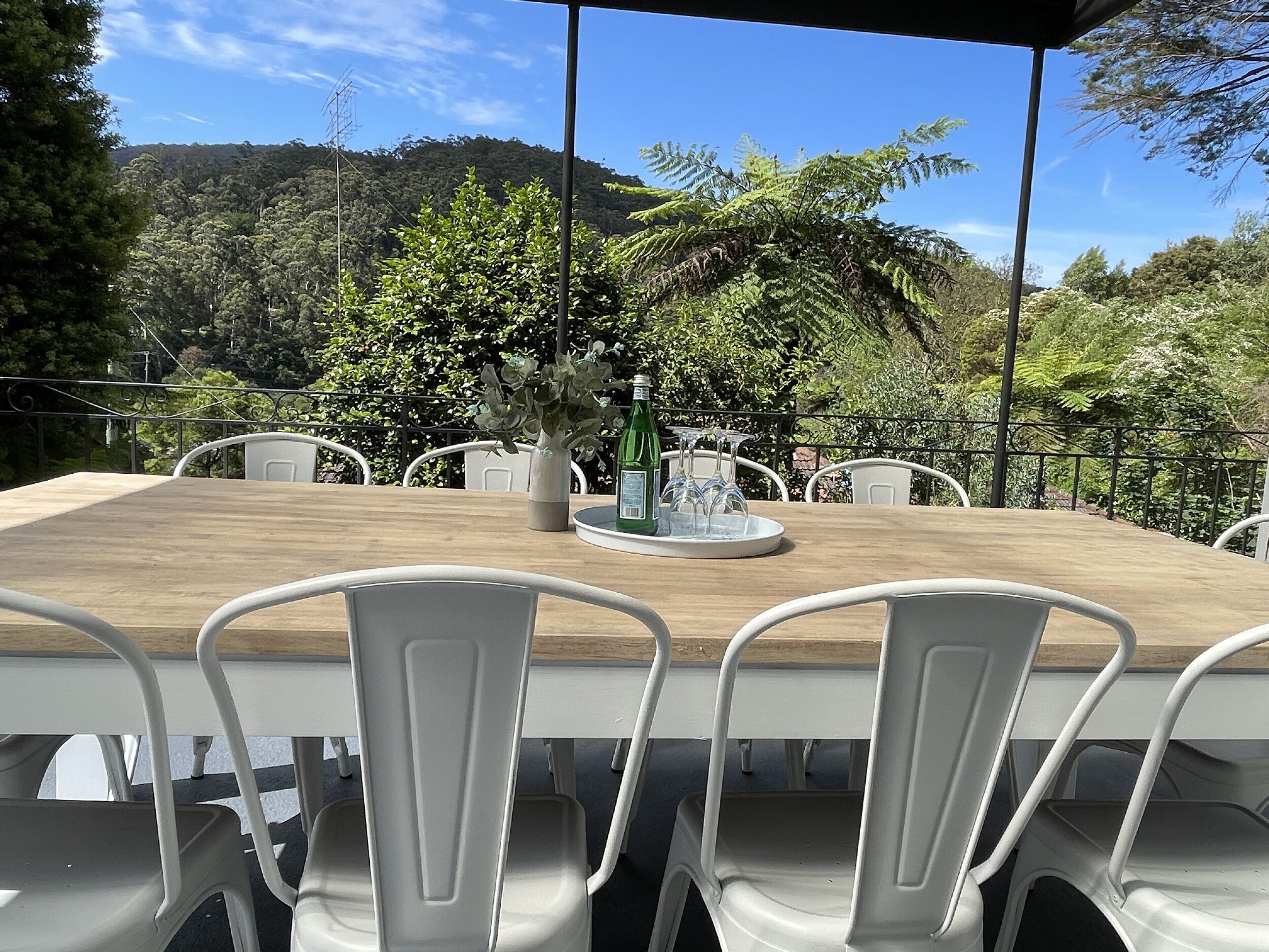 A perfect undercover place to enjoy meals and time with family and friends 