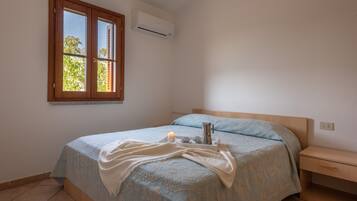 2 sovrum och sängkläder