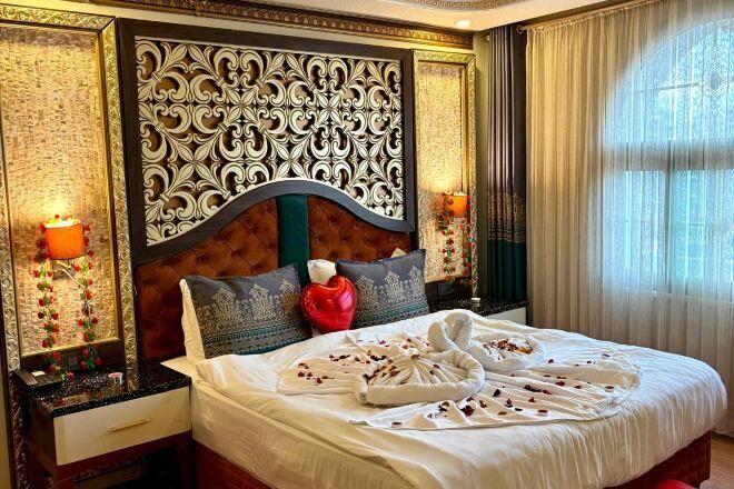 Premium-sengetøj, minibar, pengeskab på værelset, lydisolering