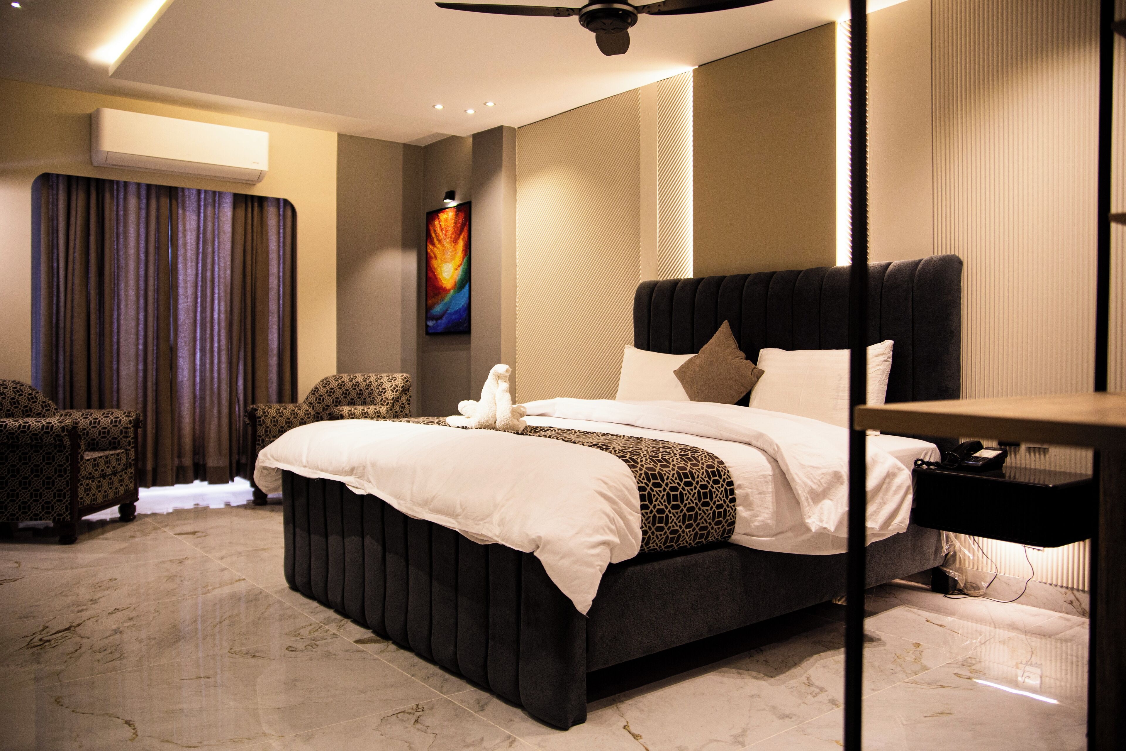 Executive Double Room | Egyptian cotton sheets, premium bedding, down comforters