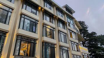 Front of property – evening/night