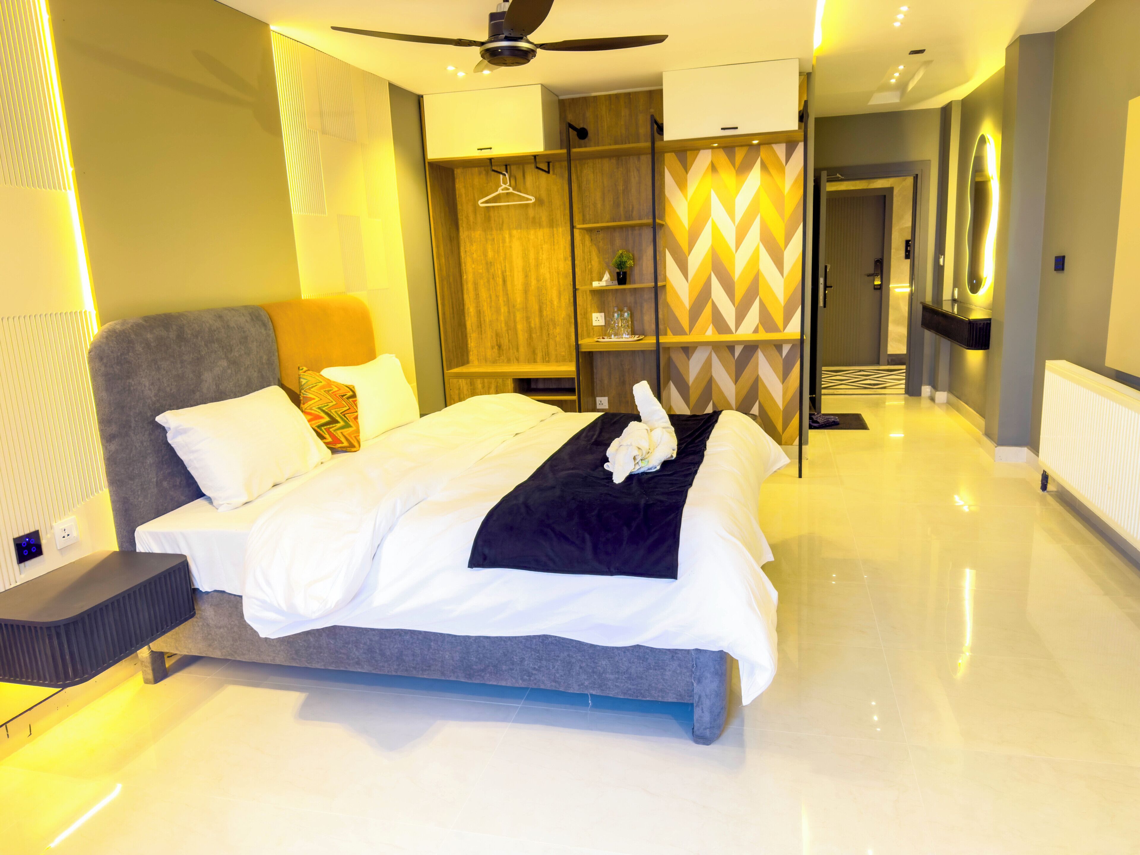 Quarto casal executivo | Roupas de cama de algodão egípcio, roupas de cama premium