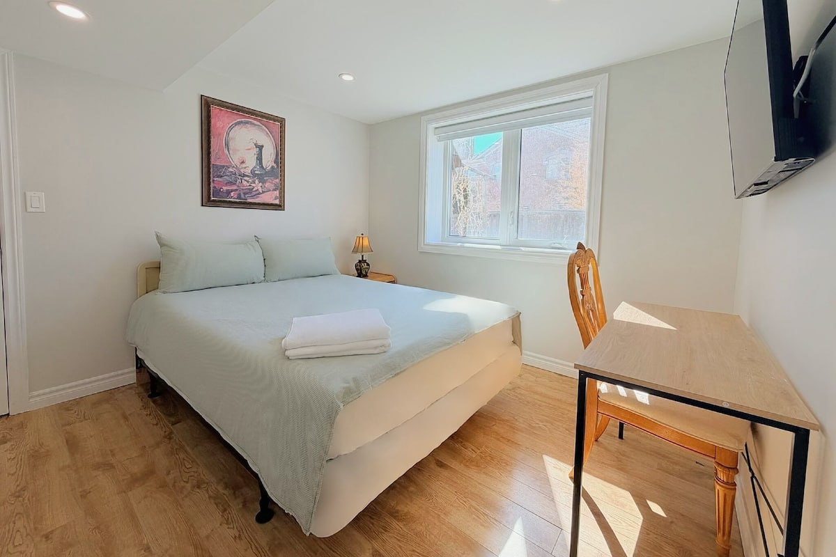 Comfort-Doppelzimmer, Gemeinschaftsbad, Gartenblick