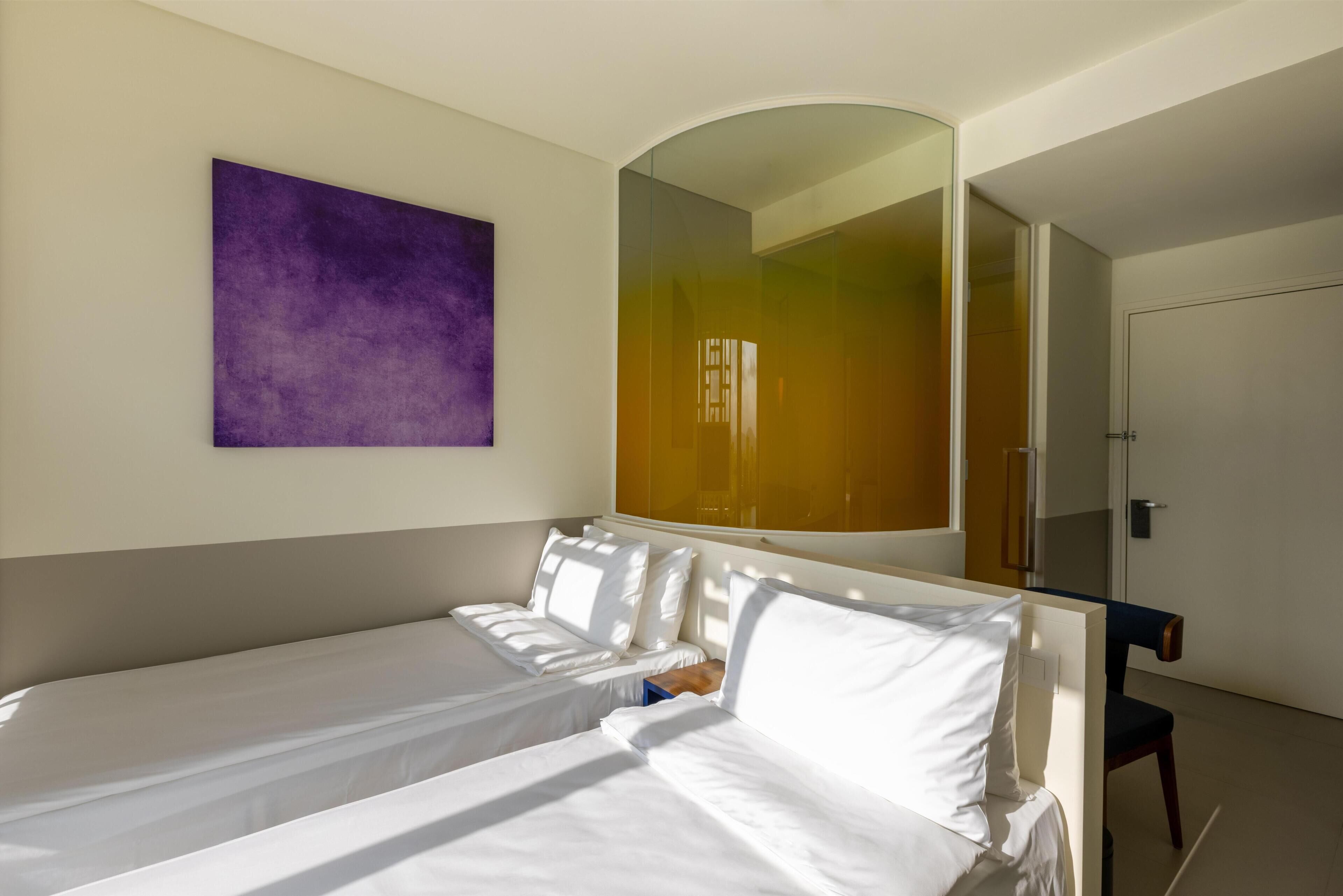 Luxury Suite, 2 Twin Beds, River View | Premium bedding, Select Comfort beds, in-room safe