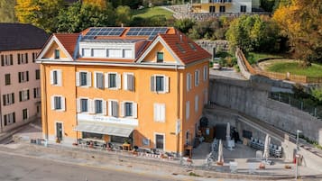 Fassade der Unterkunft