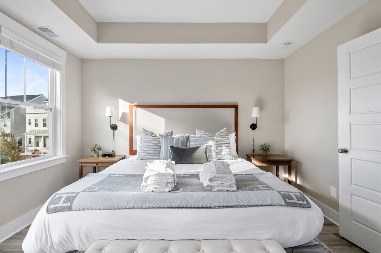 3 sovrum, skrivbord, strykjärn/strykbräda och wi-fi