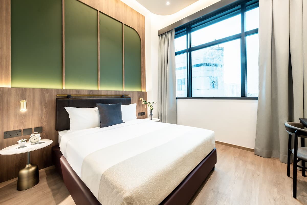 Een minibar, een bureau, gratis wifi, individueel gemeubileerd
