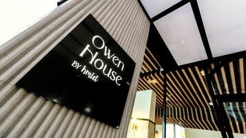 Fachada de la propiedad