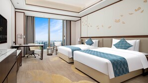 Habitación City con 2 camas individuales | Ropa de cama de alta calidad, edredones de plumas, caja fuerte