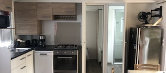 Mobilhome on the Arcachon Basin in a 4-star seafront campsite