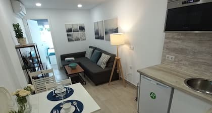 Modern beachfront apartment San Miguel