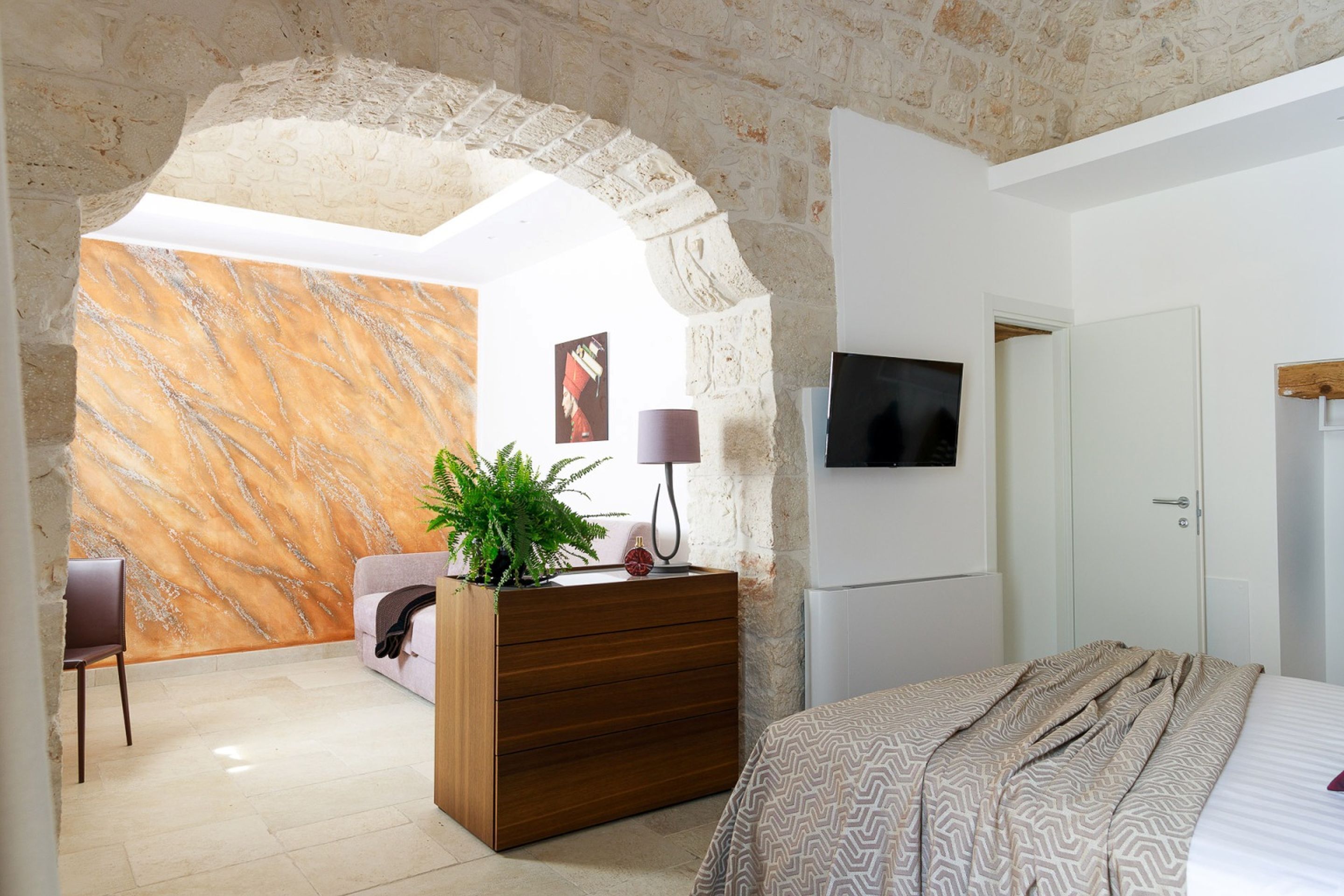 Suite monolocale | Biancheria da letto di alta qualità, materassi in memory foam, minibar