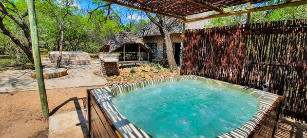 Terrace/patio - Elephant's Hide (Marloth Park)