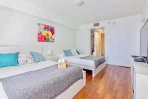 1 bedroom, iron/ironing board, free WiFi, bed sheets