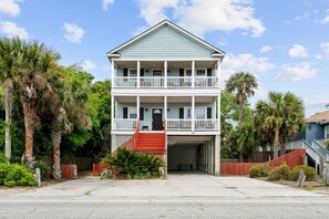 Exterior - Folly - Large Front Porches - One Block to Beach (Folly Beach)