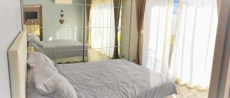 2 Schlafzimmer, Bügeleisen/Bügelbrett, Reisekinderbett, kostenloses WLAN