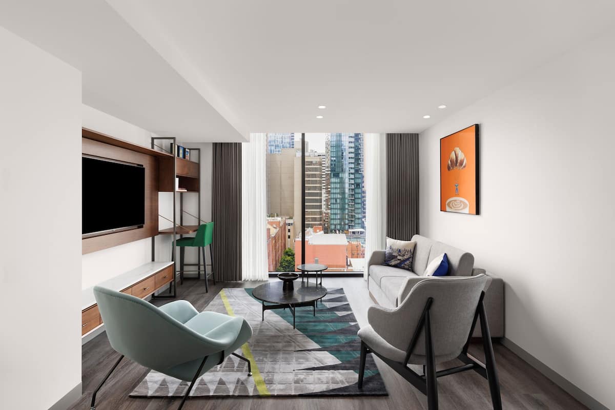 Suite, 1 Schlafzimmer, Stadtblick