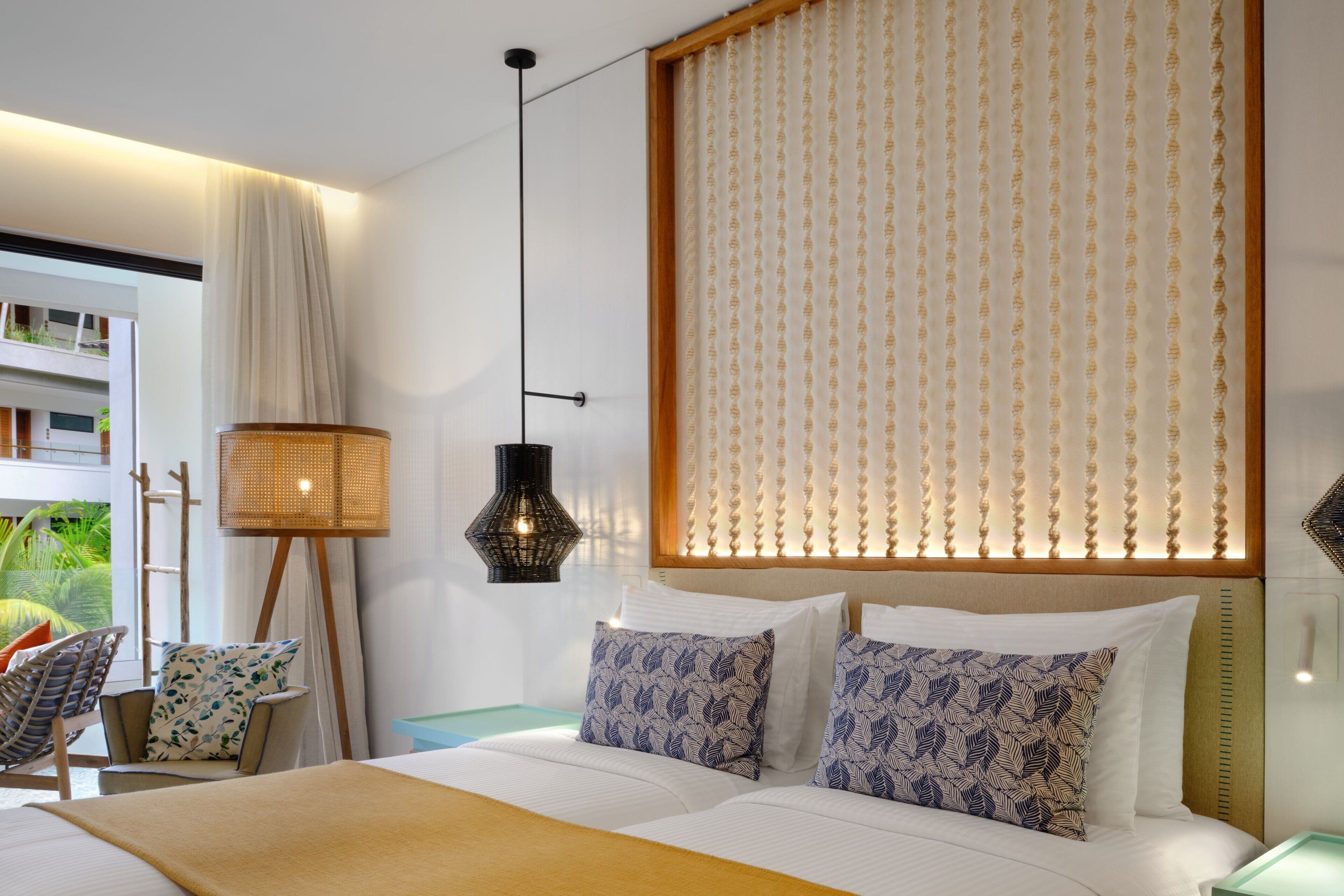 Deluxe Twin Room, Non Smoking, Pool View | Minibar, in-room safe, individually decorated, individually furnished