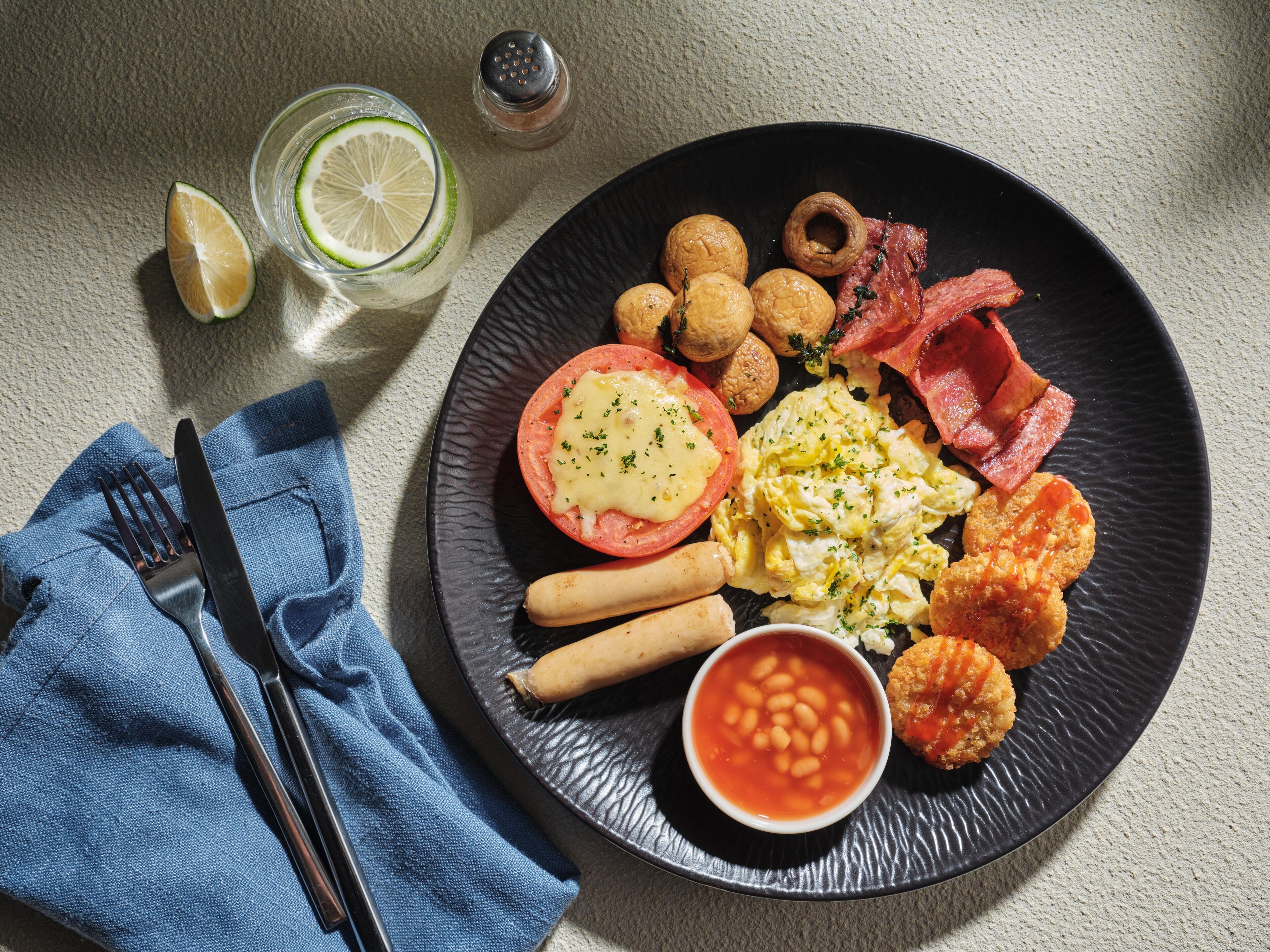 Daily buffet breakfast for a fee