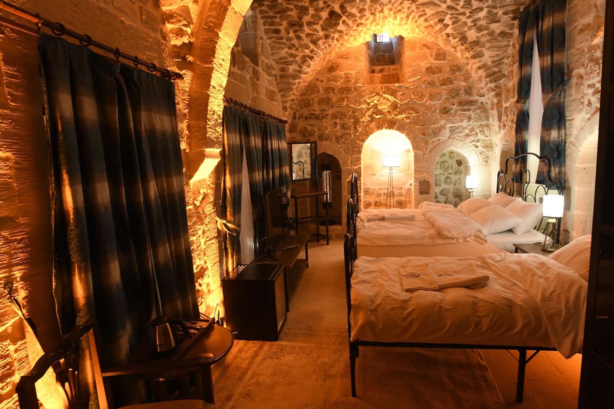 Triple Room | Egyptian cotton sheets, premium bedding, free minibar items, desk