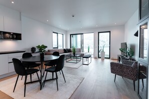 Exclusive Apartment | Living area - TotalApartments Vervet Fram H (Tromsø)