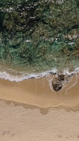 On the beach, white sand, beach towels