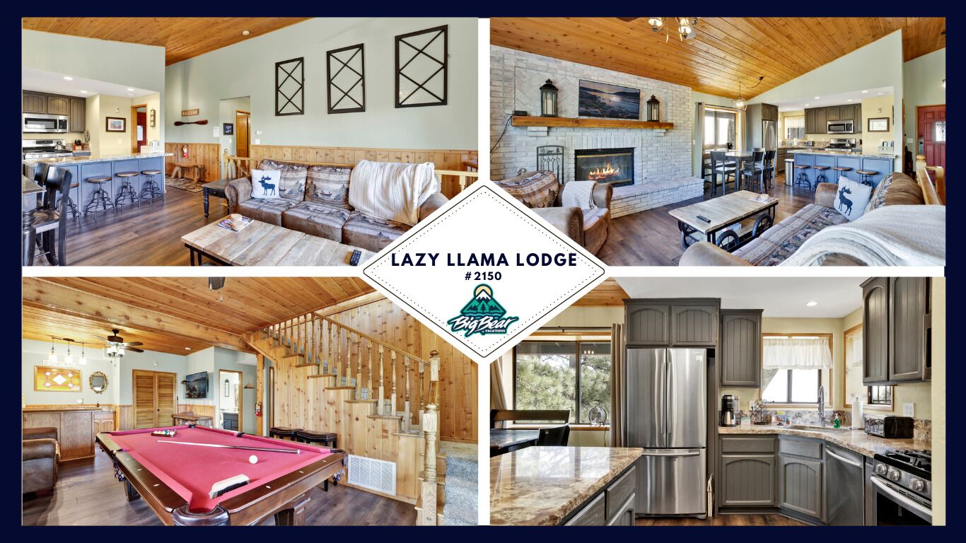 2150 - Lazy Llama Lodge 4 Bedroom Home by RedAwning