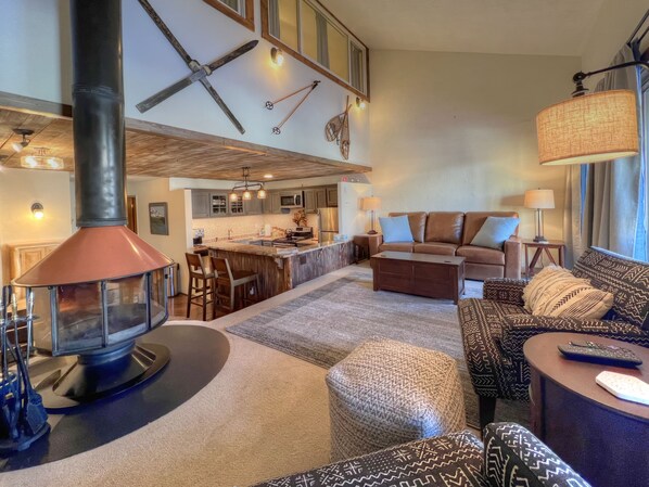 تلفزيون، مدفأة