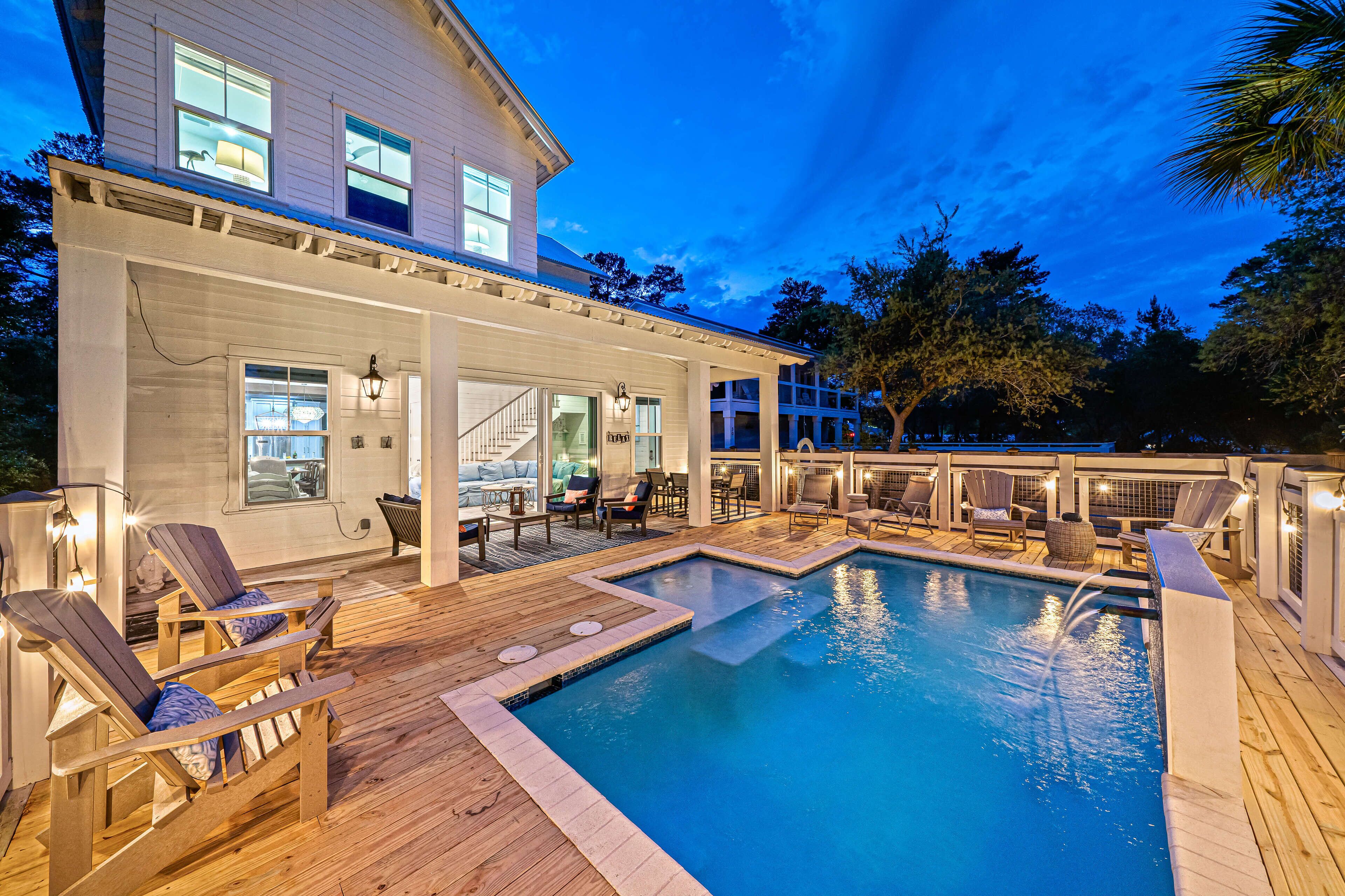 Southside 30A Designer Home 2 min to Beach w Pool