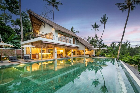 Villa, 6 Bedrooms, Smoking, Private Pool | Pool - New!ubud Hideaway 6BR Villa w/ Ricefield View (Ubud)