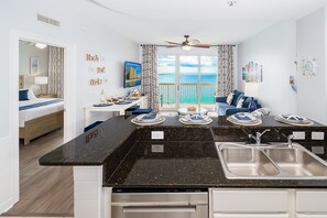 1 bedroom, iron/ironing board, travel crib, free WiFi