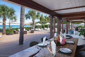 Outdoor dining
