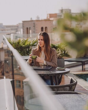 Rooftop terrace - JS Palma Plaza Hotel (Palma de Mallorca)
