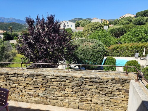 Acqua è Terra 2-6 pers.clim,swimming pool &garden, 5min walk from the center of St-Florent