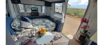 Airstream on a Petting Farm