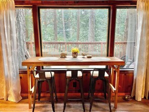 Dining - Micro Cabin | 1Bed + Loft (Crestline)