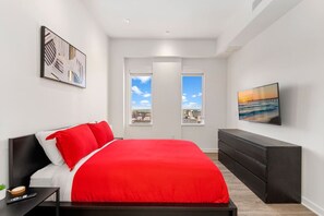 1 soverom, skrivebord, strykejern/-brett og wi-fi