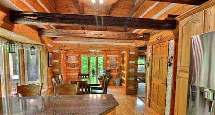 Rich Hardesty’s Brown County Country Cabin Treehouse Campfire Getaway