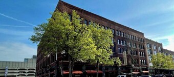 A historic 1,000 square foot Atrium loft in the heart of the Old Market