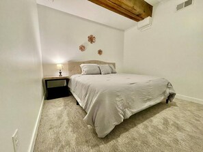 1 bedroom, iron/ironing board, travel crib, free WiFi