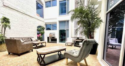 A historic movie themed, 1,200 square foot loft in the heart of the Old Market