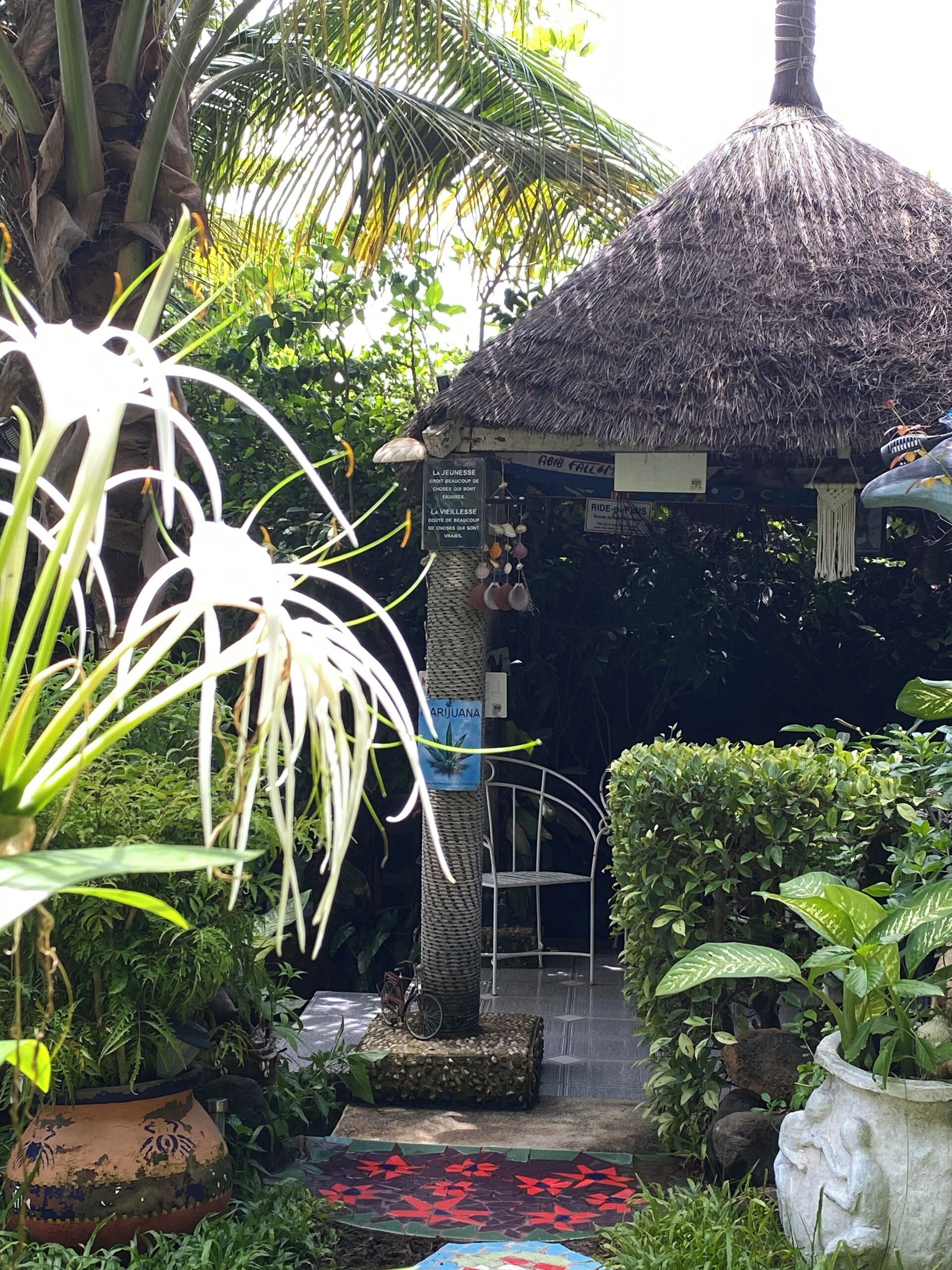 Enceinte de l’hébergement