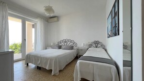 2 habitaciones, cuna de viaje y wifi gratis 