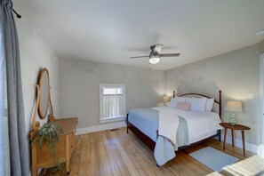 2 chambres, fer et planche Ă repasser, Wi-Fi gratuit, draps fournis