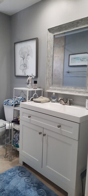 Towels, soap
